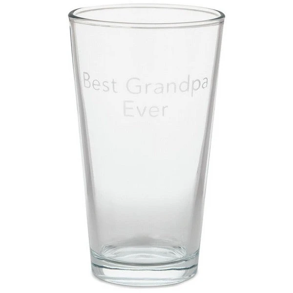 Hallmark Best Grandpa Ever Pint Glass 3 Hallmark Best Grandpa Ever Pint Glass
