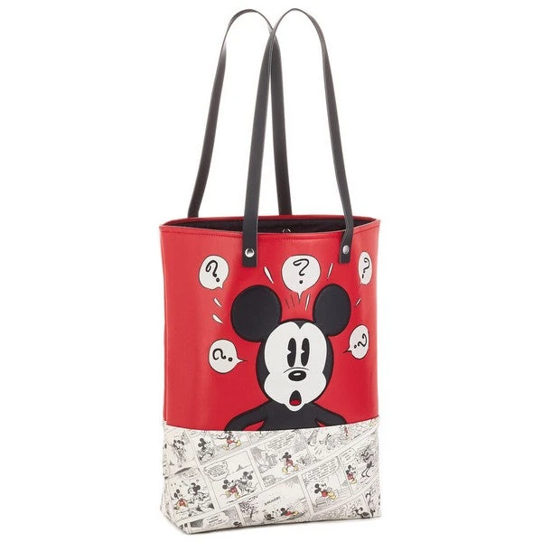 Hallmark Disney Mickey Mouse Comic Strip Premium Tote Bag 3 Hallmark Disney Mickey Mouse Comic Strip Premium Tote Bag