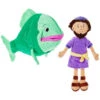 Hallmark Jonah And The Big Fish Stuffed Doll Set -Hallmark 0001 KID1122
