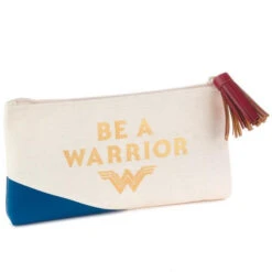 DC Comics™ Wonder Woman™ Be A Warrior Zipper Pouch