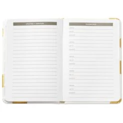 Hallmark Gold Polka Dots Address Book -Hallmark 0001ADD1620 3