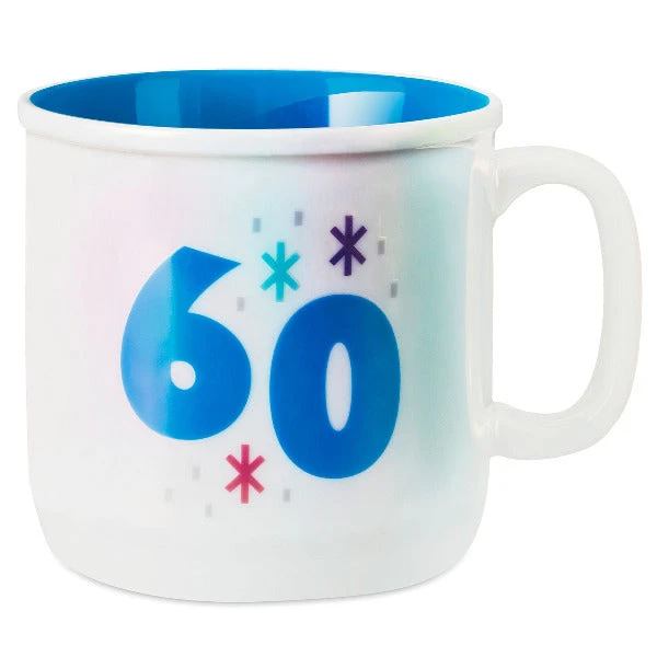 Hallmark 60 Mug, 16 Oz. 3 Hallmark 60 Mug, 16 Oz.
