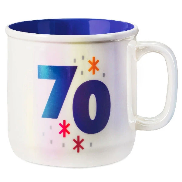 Hallmark 70 Mug, 16 Oz. 3 Hallmark 70 Mug, 16 Oz.