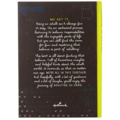 Hallmark Adulting So Hard Book -Hallmark 0001BOK1097 3