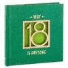 Hallmark Why 18 Is Awesome Book -Hallmark 0001BOK1451