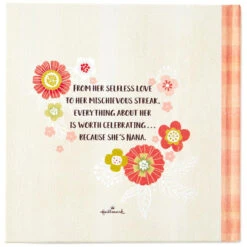 Hallmark Because She's Nana Book 7 Hallmark Because She's Nana Book -Hallmark 0001BOK1503 3