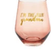 Hallmark I'm The Fun Grandma Stemless Wine Glass, 14 Oz. 1 Hallmark I'm The Fun Grandma Stemless Wine Glass, 14 Oz. -Hallmark 0001BRW3214