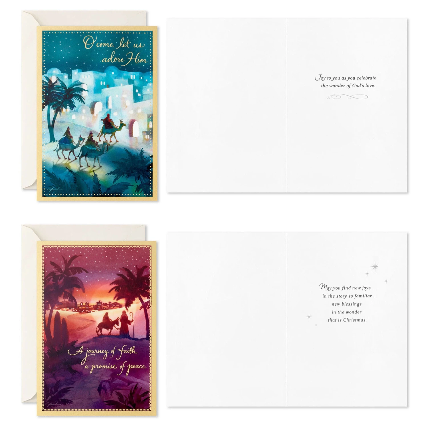 Hallmark True Meaning Of Christmas Boxed Christmas Cards Assortment, Pack Of 40 5 Hallmark True Meaning Of Christmas Boxed Christmas Cards Assortment, Pack Of 40 - Image 3