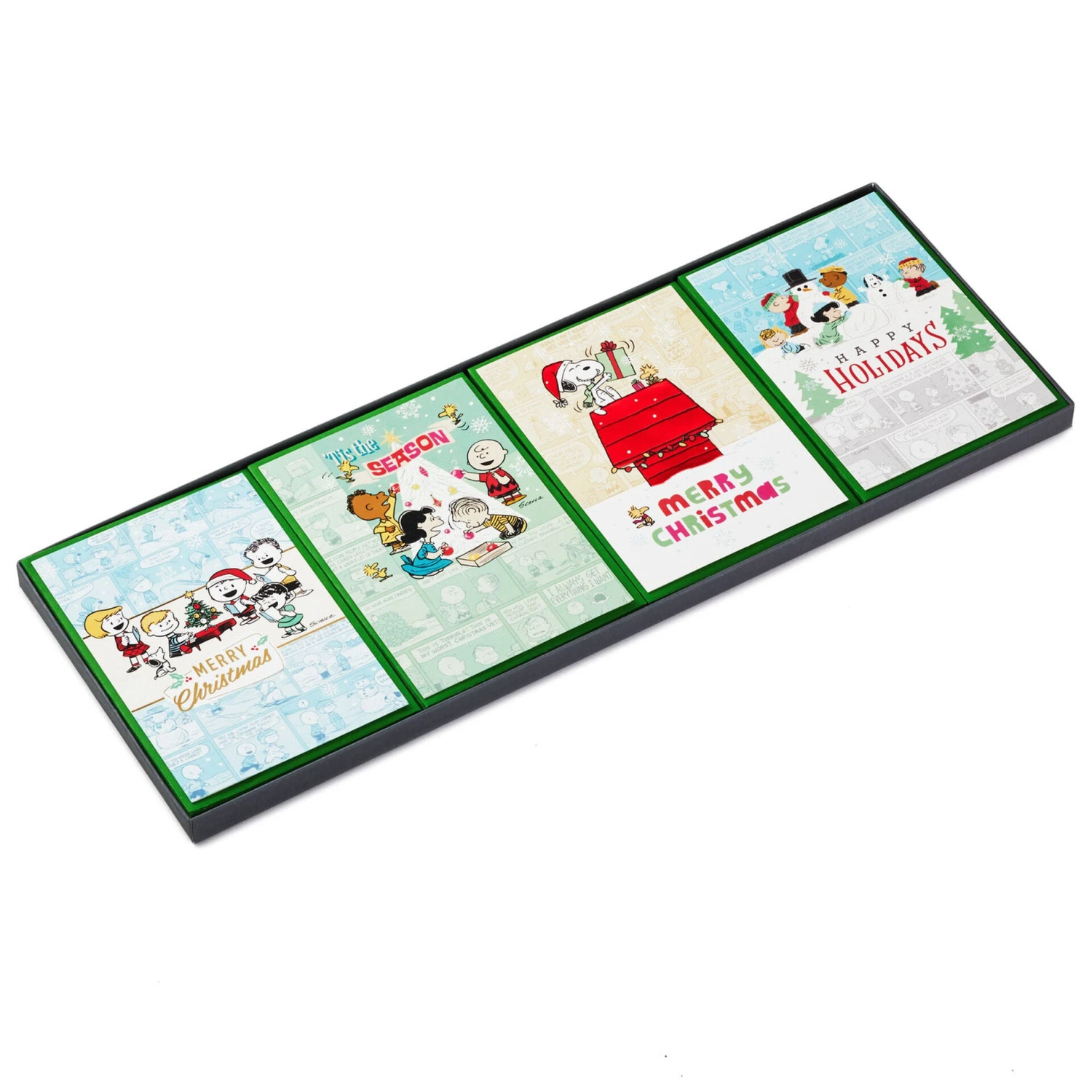 Hallmark Peanuts® Gang Holiday Fun Boxed Christmas Cards Assortment, Pack Of 40 3 Hallmark Peanuts® Gang Holiday Fun Boxed Christmas Cards Assortment, Pack Of 40