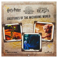 Hallmark Harry Potter™ And Fantastic Beasts™ Creatures Of The Wizarding World™ 2022 Wall Calendar, 12-Month