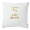 Hallmark DaySpring Candace Cameron Bure Dream Big Pray Harder Throw Pillow 1 Hallmark DaySpring Candace Cameron Bure Dream Big Pray Harder Throw Pillow -Hallmark 0001CBJ2011