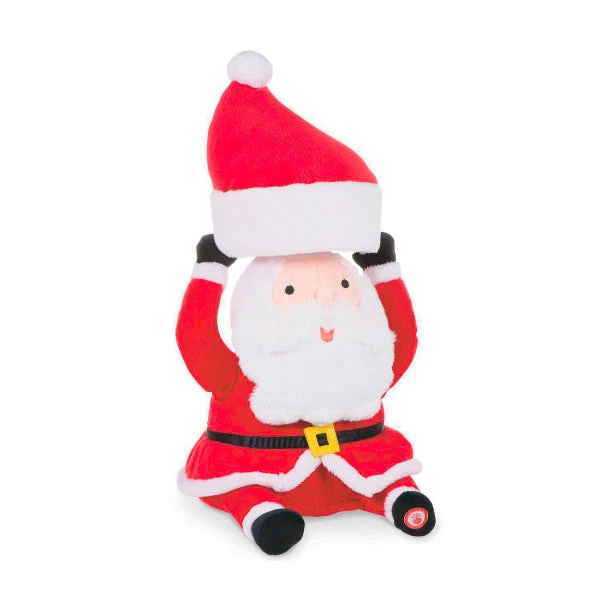 Hallmark Peek-A-Boo Santa Stuffed Animal With Sound And Motion, 13" 3 Hallmark Peek-A-Boo Santa Stuffed Animal With Sound And Motion, 13"