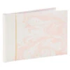 Hallmark Pink And White Marble Slim Photo Album