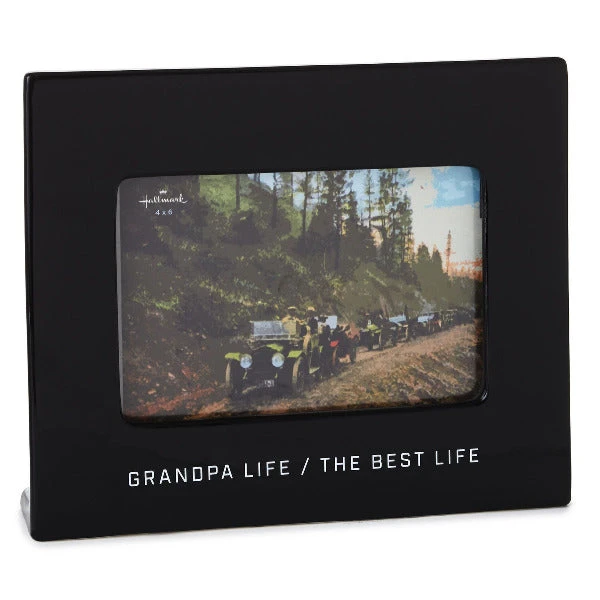Hallmark Grandpa Life Ceramic Picture Frame, 4x6 3 Hallmark Grandpa Life Ceramic Picture Frame, 4x6