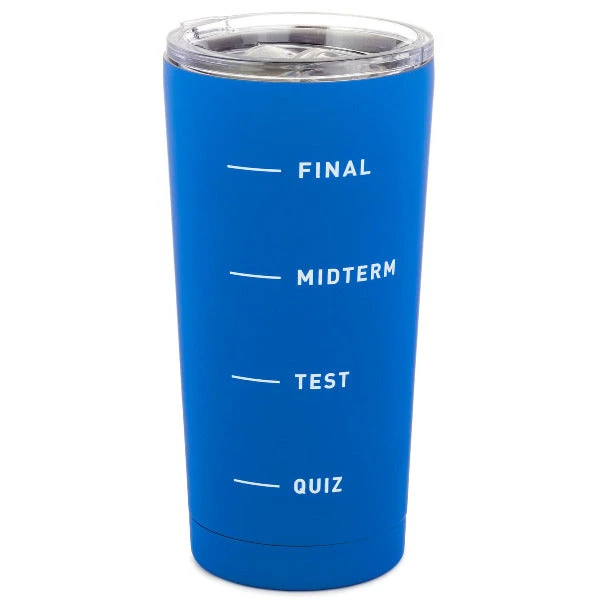 Hallmark Exam Ready Stainless Steel Tumbler, 16.5 Oz. 3 Hallmark Exam Ready Stainless Steel Tumbler, 16.5 Oz.