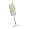 Signature Champagne Flute Premium Blown Glass Hallmark Ornament -Hallmark 0001HGO3159