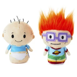 Hallmark Itty Bittys® Nickelodeon Rugrats Tommy Pickles And Chuckie Finster Plush, Set Of 2