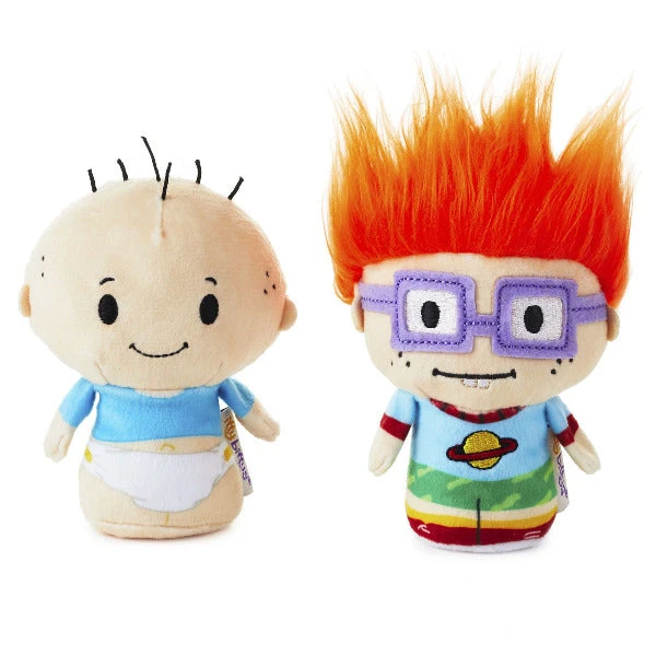 Hallmark Itty Bittys® Nickelodeon Rugrats Tommy Pickles And Chuckie Finster Plush, Set Of 2 3 Hallmark Itty Bittys® Nickelodeon Rugrats Tommy Pickles And Chuckie Finster Plush, Set Of 2