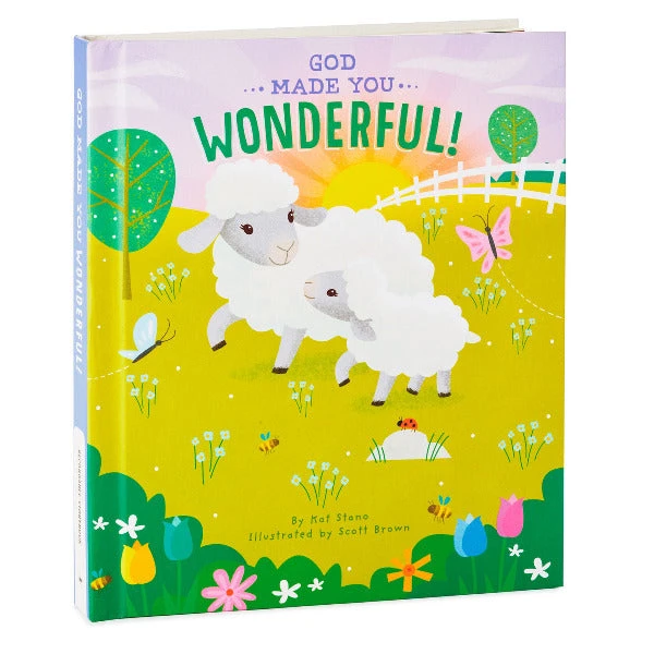 Hallmark God Made You Wonderful Recordable Storybook 3 Hallmark God Made You Wonderful Recordable Storybook