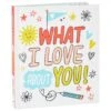 Hallmark What I Love About You! A Color-Your-Own Recordable Storybook -Hallmark 0001KOB1224