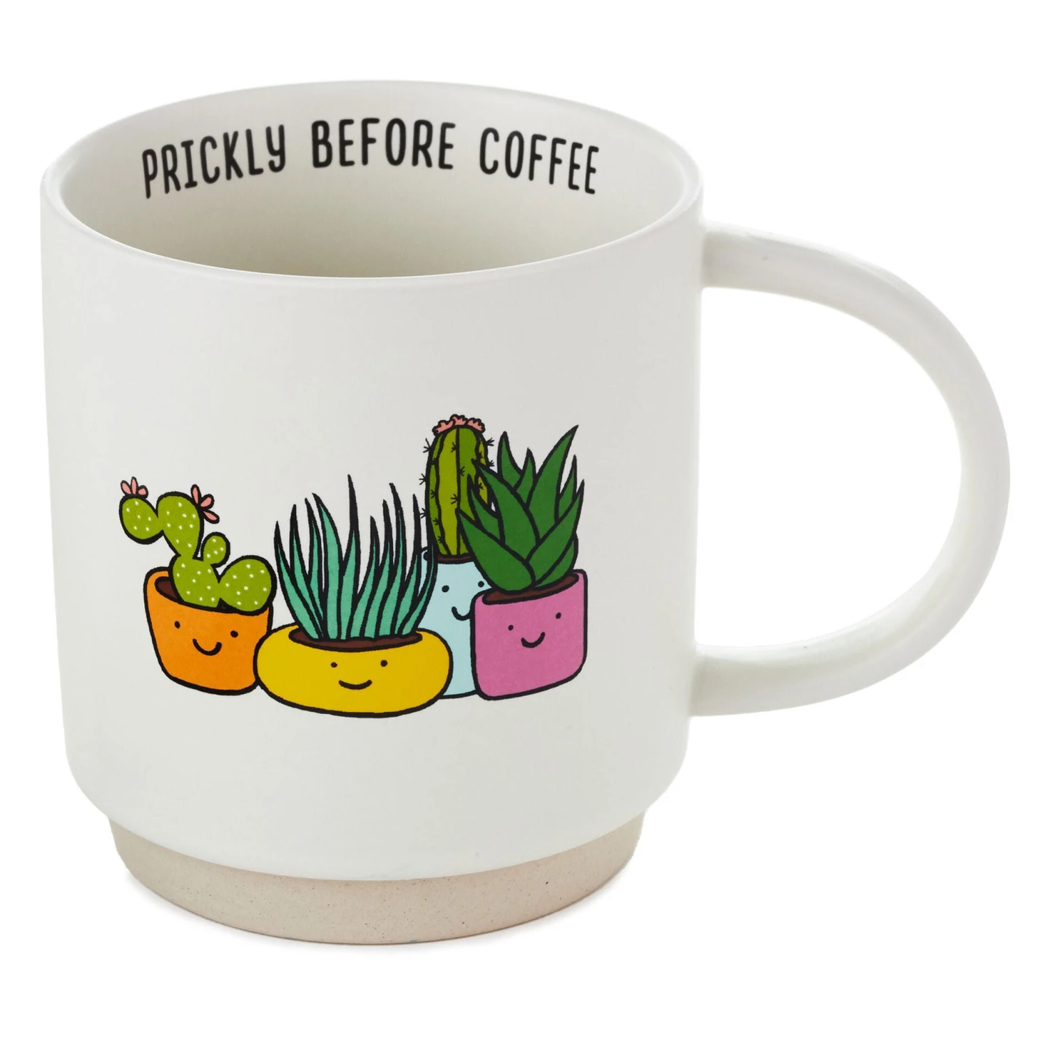 Hallmark Prickly Before Coffee Succulents Funny Mug, 16 Oz. 3 Hallmark Prickly Before Coffee Succulents Funny Mug, 16 Oz.