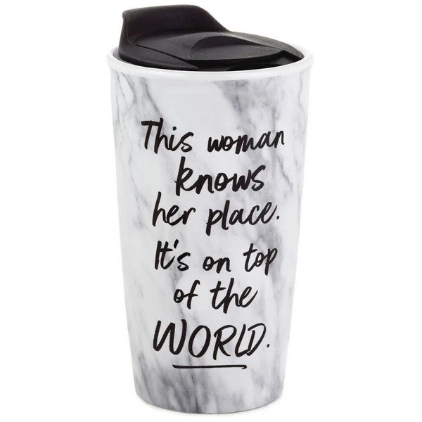 Top Of The World Travel Mug, 10 Oz. 3 Top Of The World Travel Mug, 10 Oz.
