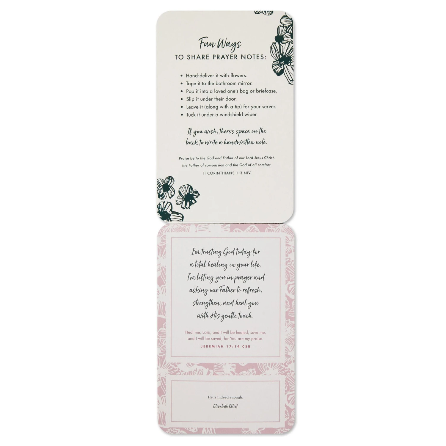 Hallmark Prayers To Share: 100 Pass-Along Notes For Comfort Book 4 Hallmark Prayers To Share: 100 Pass-Along Notes For Comfort Book - Image 2