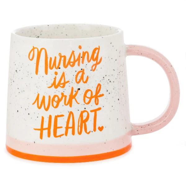 Hallmark Nursing Is A Work Of Heart Mug, 18 Oz. 3 Hallmark Nursing Is A Work Of Heart Mug, 18 Oz.