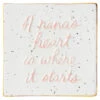 Hallmark A Nana's Heart Ceramic Tile Quote Sign, 6x6