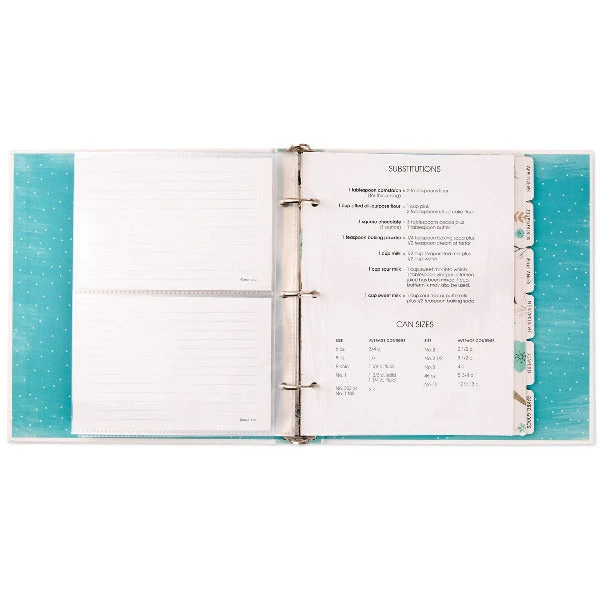 Hallmark Baking Icons Recipe Organizer Book With Wooden Spoon 4 Hallmark Baking Icons Recipe Organizer Book With Wooden Spoon - Image 2