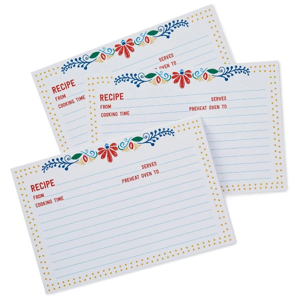 Hallmark Big Happy Life Recipe Refill Cards 3 Hallmark Big Happy Life Recipe Refill Cards