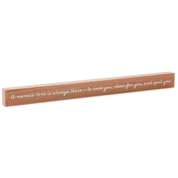 Hallmark A Nana's Love Wood Quote Sign, 23.5x2 3 Hallmark A Nana's Love Wood Quote Sign, 23.5x2