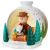 Hallmark Peanuts® Charlie Brown, Snoopy And Woodstock On Sled Light-Up Figurine, 4.6" -Hallmark 0001XKT2466