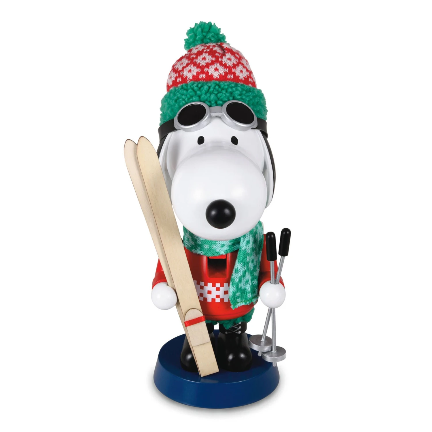 Hallmark Peanuts® Ski Lodge Snoopy Holiday Nutcracker Figurine, 9" 3 Hallmark Peanuts® Ski Lodge Snoopy Holiday Nutcracker Figurine, 9"