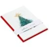 Hallmark Elegant Evergreen With Star Packaged Christmas Cards, Set Of 5 -Hallmark 0001XPX1193
