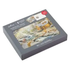 Hallmark Thomas Kinkade Places Like Home Boxed Christmas Cards, Pack Of 16