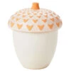Hallmark Acorn Teakwood Ceramic Candle, 8 Oz. -Hallmark 1FAL1805 1