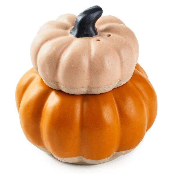Hallmark Stacked Pumpkin Salt And Pepper Shakers, Set Of 2 3 Hallmark Stacked Pumpkin Salt And Pepper Shakers, Set Of 2