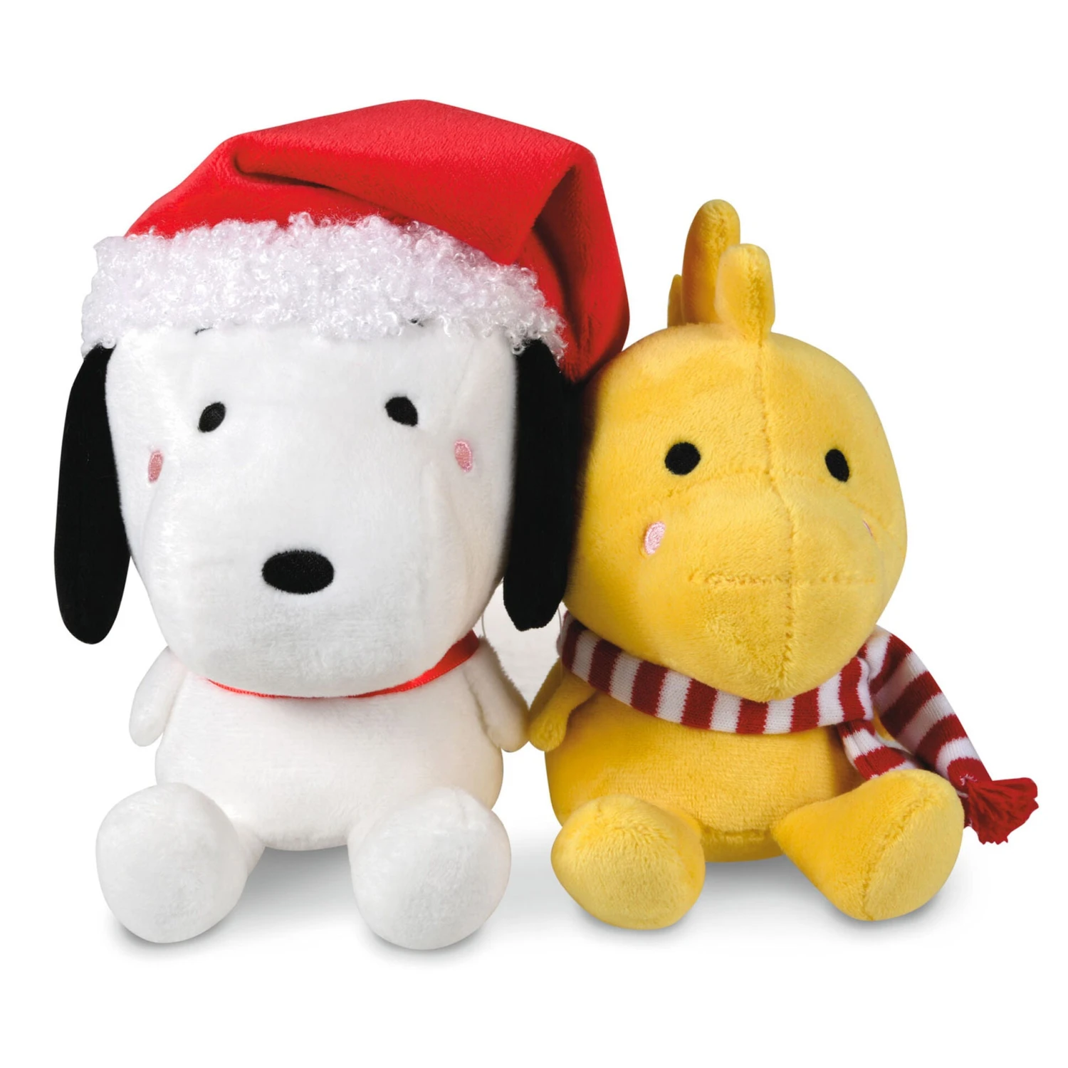 Hallmark Better Together Peanuts® Holiday Snoopy And Woodstock Magnetic Plush, Set Of 2 3 Hallmark Better Together Peanuts® Holiday Snoopy And Woodstock Magnetic Plush, Set Of 2