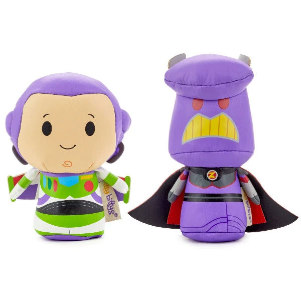 Hallmark Itty Bittys® Disney/Pixar Toy Story Buzz Lightyear And Emperor Zurg Plush, Set Of 2 3 Hallmark Itty Bittys® Disney/Pixar Toy Story Buzz Lightyear And Emperor Zurg Plush, Set Of 2