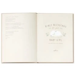 Hallmark Bible Blessings For Your Baby Girl Book -Hallmark BOK1472 03