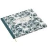 Hallmark In Loving Memory Floral Funeral Guest Book -Hallmark Black and White Floral Guest Book for Funeral 1BMK1609 01