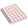 Hallmark White And Red Plaid Address Book