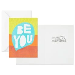 Hallmark Colorful Icons Assorted Kids Encouragement Cards, Pack Of 12 -Hallmark Colorful Icons Kids Encouragement Cards Assortment 1EDX3860 04