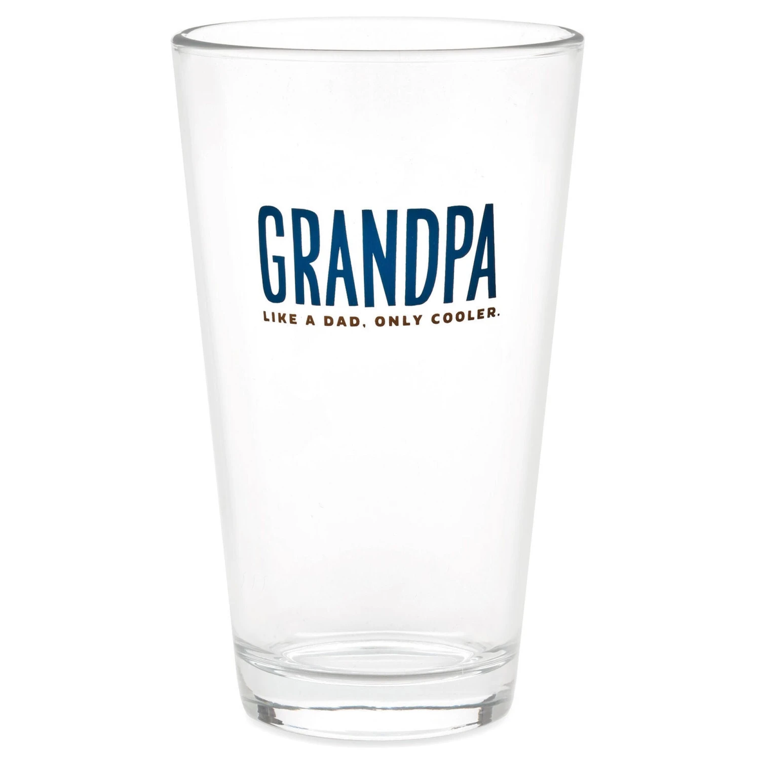 Hallmark Grandpa: Like A Dad, Only Cooler Pint Glass, 16 Oz. 3 Hallmark Grandpa: Like A Dad, Only Cooler Pint Glass, 16 Oz.