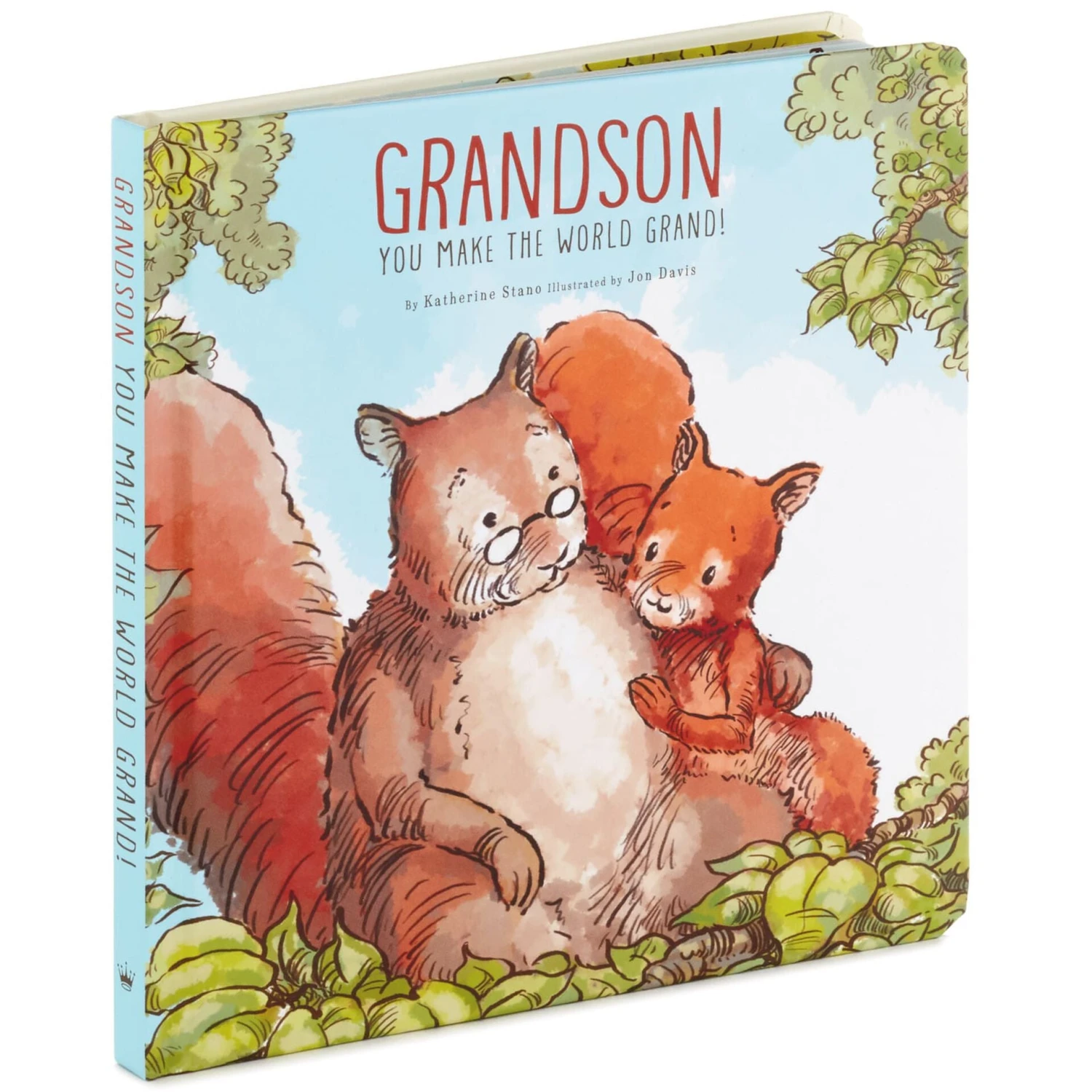 Hallmark Grandson, You Make The World Grand! Board Book 3 Hallmark Grandson, You Make The World Grand! Board Book