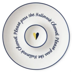 Hallmark Hallmark Channel Chip And Dip Plate