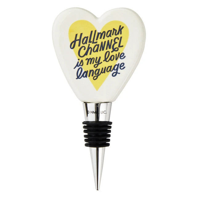 Steve's Hallmark Hallmark Hallmark Channel Love Language Wine Bottle Stopper 4 Steve's Hallmark Hallmark Hallmark Channel Love Language Wine Bottle Stopper - Image 2