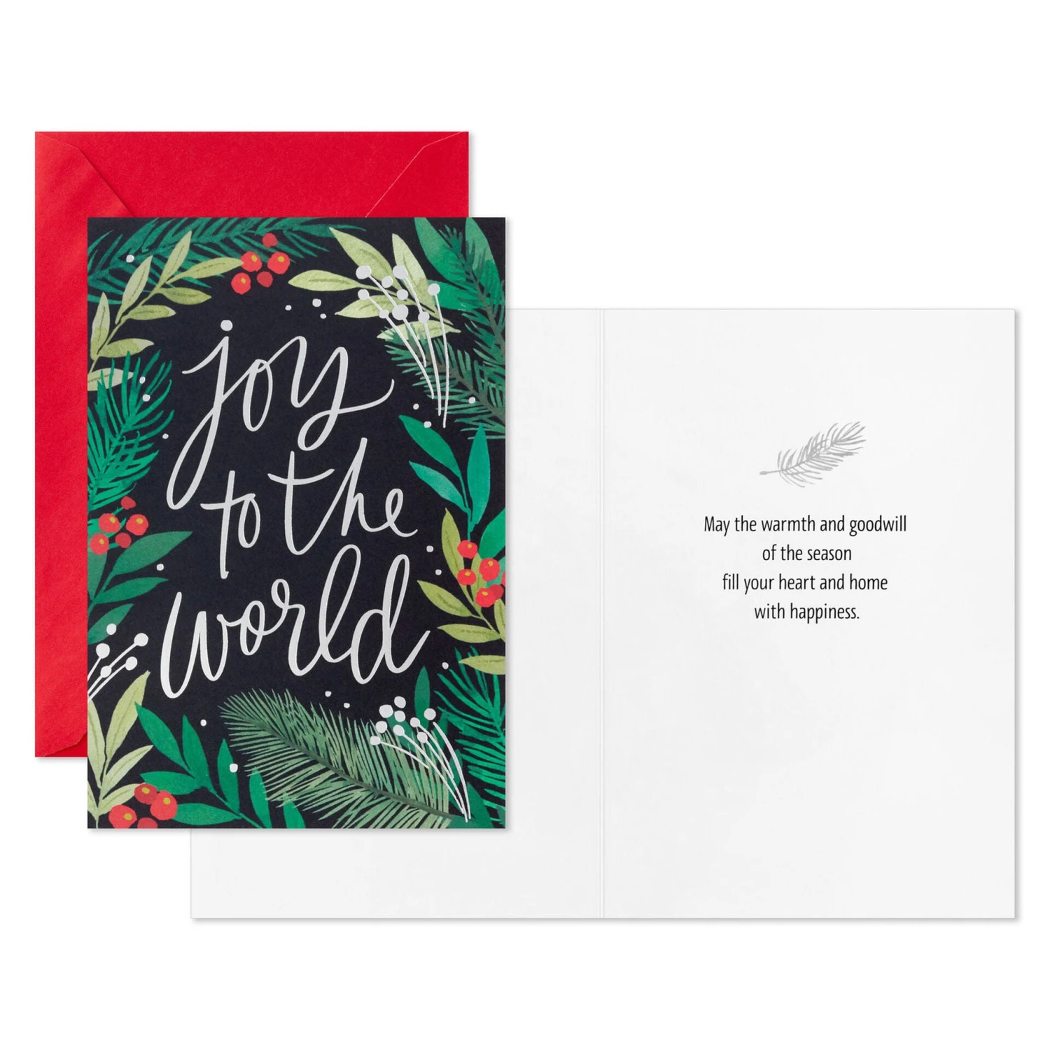 Hallmark Joy To The World Packaged Christmas Cards, Set Of 5 4 Hallmark Joy To The World Packaged Christmas Cards, Set Of 5 - Image 2