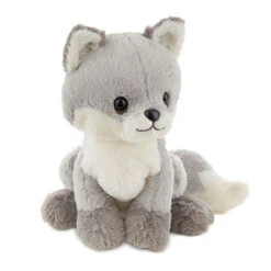 Hallmark Silver Baby Fox Stuffed Animal, 8"